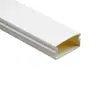 30*15 Canaleta de PVC Engrosada Venta Directa Montaje en Pared Cuadrada Ignífuga Caja de Red de Cables Plástica Canaleta Cuadrada