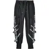 Overol con Tirantes Diablo Moda Masculina Marca Popular Piernas Sueltas Distintivo Calle Moda Coreana Hip Hop Pantalones Hip-Hop