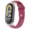Adequado para Pulseira Xiaomi Mi Band 8/9/10 Fivela Reversa de Unha Única Pulseira de Silicone Pulseira Xiaomi Mi Band 34567 em Estoque