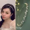 Livro Vermelho Pequeno Pedra Olho de Gato Strass Liga Estilo Coreano Pérola Fina Faixa de Cabelo Moda Faixa de Cabelo para Lavar o Rosto Presilha de Cabelo Acessórios de Cabelo Transfronteiriços