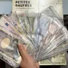 Bolsa de Hojas Sueltas con Cremallera A6 para Guardar Dinero, Organizador de Monedas, Bolsa de Almacenamiento de Hojas Sueltas de PVC, Recambio de 6 Agujeros para Tarjetas de Documentos para Planificador