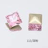 Accesorios para Uñas Dongzhou Colección Rosa Oscuro Fondo Puntiagudo Vidrio K9 de Alta Calidad Mariposa Diamante Grande Brillante Estilo Popular de Celebridad de Internet