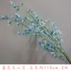 Flores Azules de Boda Materiales Flores de Seda Rosas Peonías Flores Arregladas Cascada de Flores Techo Arte Floral Arreglo Floral Jardín de Monet