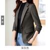 Traje pequeño Chaqueta de mujer Verano Delgado Corto Ajustado Transfronterizo Nueva Moda Trendy Malla Casual Traje OL Top