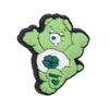 Desenho fofo urso arco-íris PVC borracha macia buraco sapatos flor de sapato fivela de sapato acessórios joias e-commerce transfronteiriço em estoque atacado