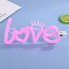 Propuesta de luz de neón LED, placa de luz de amor, luces de colores, diseño de escena de confesión de San Valentín, luces LED adornadas