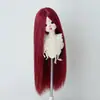 Peruca para Boneca BJD 346 Folha Luo Li Acessórios de Cabelo para Vestir Boneca Franja Longa Cabelo Longo Liso Múltiplas Cores Disponíveis
