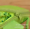 Bolsa de compras plegable de dibujos animados linda, bolsa de mano de rana, promoción publicitaria, bolsa de compras portátil de tela Oxford con logo impreso