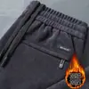 Pantalones Deportivos de Pana con Cintura Elástica Pantalones Casuales Rectos Holgados Pantalones de Pana para Hombre Pantalones Casuales de Otoño para Hombre