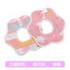 Baberos para Bebés y Niños Pequeños Pétalos Impermeable Madre y Bebé Bebé Algodón Puro Babero Gasa Toalla de Saliva para Niños Fabricante Mayorista