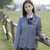 Fábrica en nombre de posventa uniforme jk otoño e invierno traje jk traje abrigo femenino traje jk escuela para traje jk