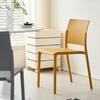 Silla de Comedor Popular de Internet Beishi para Ins Hogar Respaldo Tienda de Té con Leche Silla de Plástico Engrosado Reposabrazos Silla de Negociación Sencilla Casual