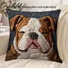 Funda de almohada con estampado de animal popular de Temu transfronteriza Cojín suave personalizado para sofá Funda de almohada decorativa para el hogar y el dormitorio