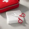 Kit de Primeros Auxilios Personalizado del Fabricante Tijeras a Juego Tijeras Portátiles de Acero Inoxidable para el Hogar Cabeza Redonda Estudiantes de Primaria Corte de Papel Tijeras Manuales