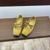 Sapatilhas de Ballet com Aumento Interno de Altura com Saia, Sapatos Mary Jane, Novos Sapatos Femininos para Primavera e Verão com Laço Estilo Noite, Sapatos Franceses
