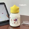 Termo de Bolsillo Nueva Estrella Acero Inoxidable 316 Soñador de Alto Valor Portátil con Popote Mini Taza de Bolsillo para Estudiantes