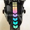 Comércio exterior novo carro adesivos motocicleta flor carro esportivo listra reflexiva adesivos carro fender adesivos modificados adesivos de carro D7