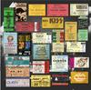 43 Entradas Rock Band Pistola de Pegatinas Flor Reina Retro ipad Teléfono Móvil Pegatina para Diario de Mano Decoración Impermeable para Diario de Mano