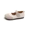Zapatos de Cuero para Niñas 2026 Nuevo Estilo Poco Profundos de Moda Zapatos de Princesa para Niños Mayores Elegantes Versátiles Zapatos Mary Jane Modernos
