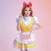 Doramei frango Huang japonês fofo fofo irmã Lolita empregada macia irmã roupas vestido uma geração de cos