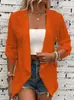 Cardigan Casual de Color Sólido para Mujer, Nuevo, de Estilo Europeo y Americano, para Otoño e Invierno, con Botones Centrales en las Mangas, para Amazon, Temu, Estación Independiente, Transfronterizo