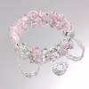 Explosões Super Fada Mori Cristal Lua Pulseira Feminina Design de Nicho Estudante Joker Cor Doce Pulseira de Namorada