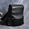 Nuevo Mochila de Viaje Portátil para Hombre de Cuero Crazy Horse Retro Mochila de Cuero Genuino Piel de Vaca Gran Capacidad Bolsa para Computadora Casual