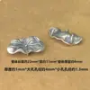 Pingente de Folha de Lótus Retrô em Prata Esterlina S925 para Fazer Pingente de Gola Cordão de Colar Conexão DIY Acessórios Feitos à Mão Estilo Exquisito