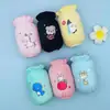 Nuevas mangas estampadas de otoño e invierno para niños, anti-manchas, anti-suciedad, lindas, resistentes al desgaste, de dibujos animados, anti-suciedad, de franela, venta al por mayor