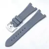 Correa de Reloj de Silicona de Repuesto Pp Patek Philippe Nautilus para Hombre 5711/5712/5726/5980 Correa Dentada