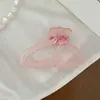 ¡Dos rosas! ¡Pinza de pelo hueca con forma de mariposa! Accesorios para el Cabello de Rosa Blanca Super Hada Retro Pinza para el Cabello para Mujer Verano