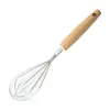 Juego de 11 Utensilios de Cocina con Mangos de Madera de Haya: Batidor de huevos, Pelador, Abridor de botellas, Cortador de pasteles, Ablandador de carne, Prensa de ajos, Rallador