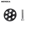 Juego de Tazón de Aleación de Aluminio Cubierta Superior Juego de Muñequeras para Bicicleta Cubierta Superior Colorida Cubierta Superior Hueca en Forma de Flor Cubierta Superior del Tubo de Dirección Superior de la Horquilla Delantera