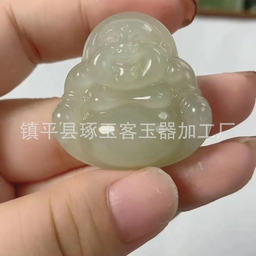阿富汗玉佛公吊坠