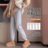 Pantalones de Chándal Gruesos Forrados de Polar 2025 Nuevos Otoño e Invierno Cálidos Pantalones de Algodón de Vellón de Cordero para Estudiantes de Secundaria