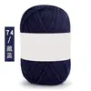 Hilo de Algodón Coreano de Leche de 4 Hebras, Lana Media, Bola de Hilo de Grosor Medio para Muñecas Hechas a Mano, Hilo para Crochet, Bola de Hilo Tejida a Mano