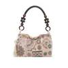 Nova bolsa de ombro bordada estilo chinês para mulheres 2026 novo estilo étnico bolsa de axila bolsa de balde transversal estilosa