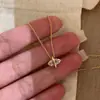 Elegante, exquisita, duradera y versátil joyería de cadena para clavícula con un collar colgante de marquesa simple, de alta gama, moderno y único