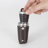 Suministro directo de fábrica 30ml acero inoxidable cónico cuero copa de vino copa de vino pequeña copa de vino copa para licores venta al por mayor