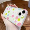 Adecuado para Apple 17 Pro, con un diseño fresco de frutas y lunares; iPhone 16 Pro, modelo nuevo; 15, estilo nicho; 14, estilo minimalista; 13