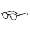 Nuevos Armazones de Lentes Transparentes con Bloques de Color 2026 para Hombre, Armazones de Lentes Estilo Retro Ins Carey, Lentes Sin Graduación con Filtro de Luz Azul para Mujer