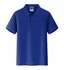 Polo Liso de Cor Sólida para Trabalho, Feito Sob Medida com Impressão de Logo, Camisas Culturais, Roupas de Trabalho Personalizadas, Bordado de Manga Curta