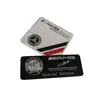 Adecuado para Pegatinas de Coche Mercedes-Benz Clase C Clase E Glc Gla Glb Pegatinas Decorativas de Metal Logo de Coche Amg Placa de Nombre Brabus Logo de Aluminio