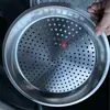 Wok de Acero Inoxidable Personalizado Plato Especial para Cocinar al Vapor Plato para Cocinar al Vapor Espesado y Profundizado Vaporera a Prueba de Agua para el Hogar Rejilla para Vaporera Rejillas Pequeñas para Cocinar al Vapor