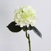 Flor Artificial de Hortensia Película de Impresión 3D Se Siente Hortensia Boda Decoración de Boda Sala de Estar Flor Decorativa Material de Flor Artificial