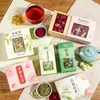 Caja de Regalo para Empaque de Té de Flores, Empaque de Té Personalizado, Caja de Papel Kraft, Caja de Recuerdo, Caja Vacía, Caja de Papel para Empaque de Té de Flores