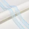 Estoque Disponível de Renda de Poliéster Não Elástica de 2,2cm para Lingerie DIY, Bainhas de Saia, Roupas e Acessórios de Decoração para Cortinas