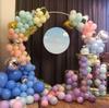 Globos de Látex Color Macaron Globos de 10 pulgadas 2.2g Decoración para Fiesta Cumpleaños Boda Decoración de Habitación Globos al por Mayor