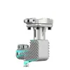 Amoladora Angular Convertida a Cortacésped de Batería de Litio, Recortadora Eléctrica de Césped, Desmalezadora Eléctrica con Enchufe, Herramienta para Cortacésped, Sierra para Ramas Altas, Lederzhu