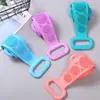 Generación de fuente toalla de baño para frotar el cuerpo de doble cara para el hogar fuerte frotar barro hombres y mujeres silicona artefacto de baño frotar mano espalda espalda larga